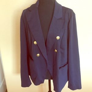 Donna Moore Navy Blue Blazer